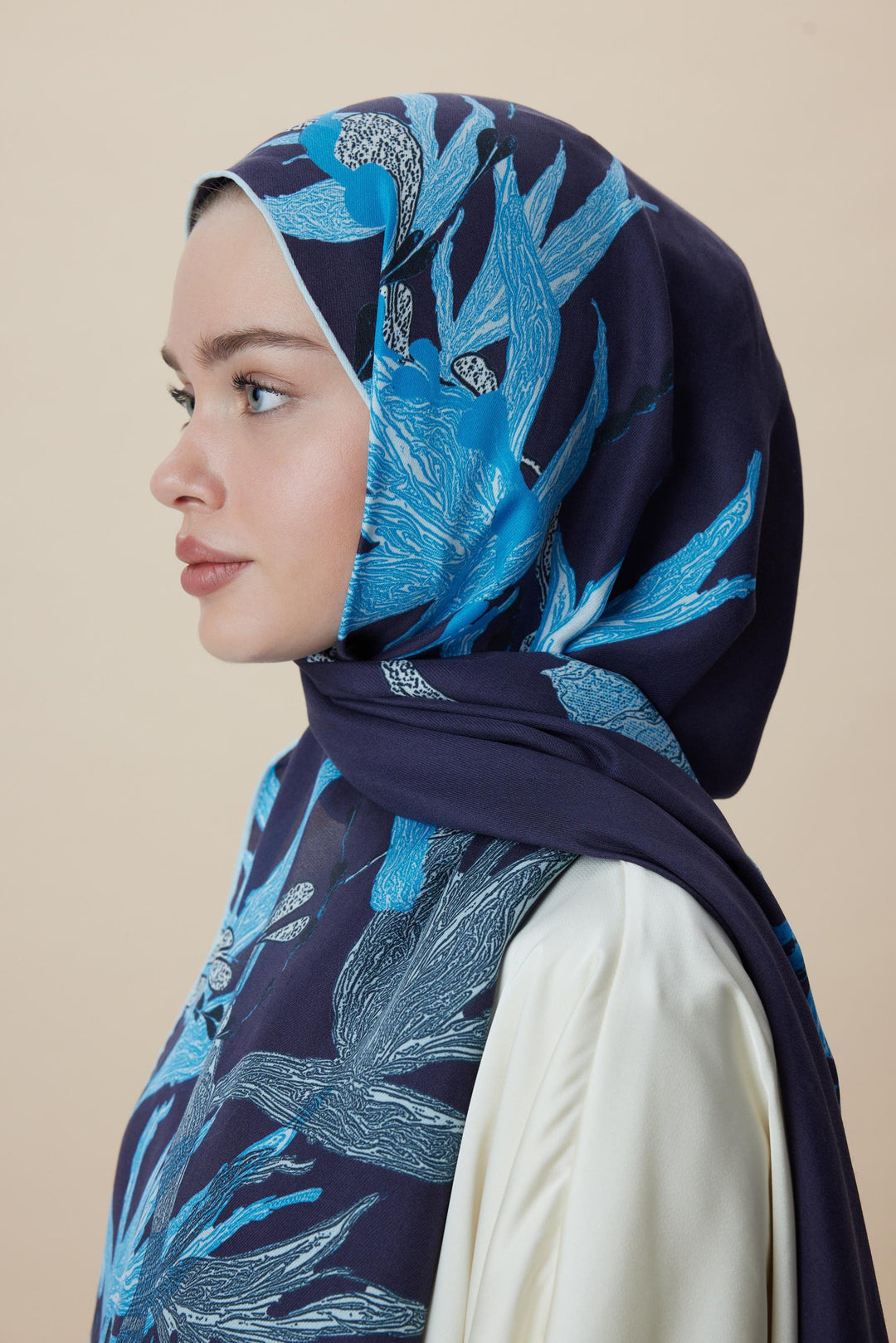 Maisa SİTARE PAMUK İPEK ŞAL 70*190 CM - SİYAH