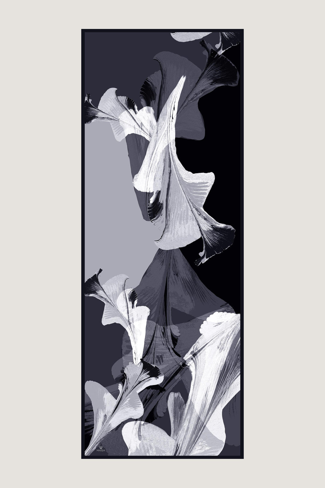 SUFİ PAMUK İPEK ŞAL 70*190 CM - GRİ 