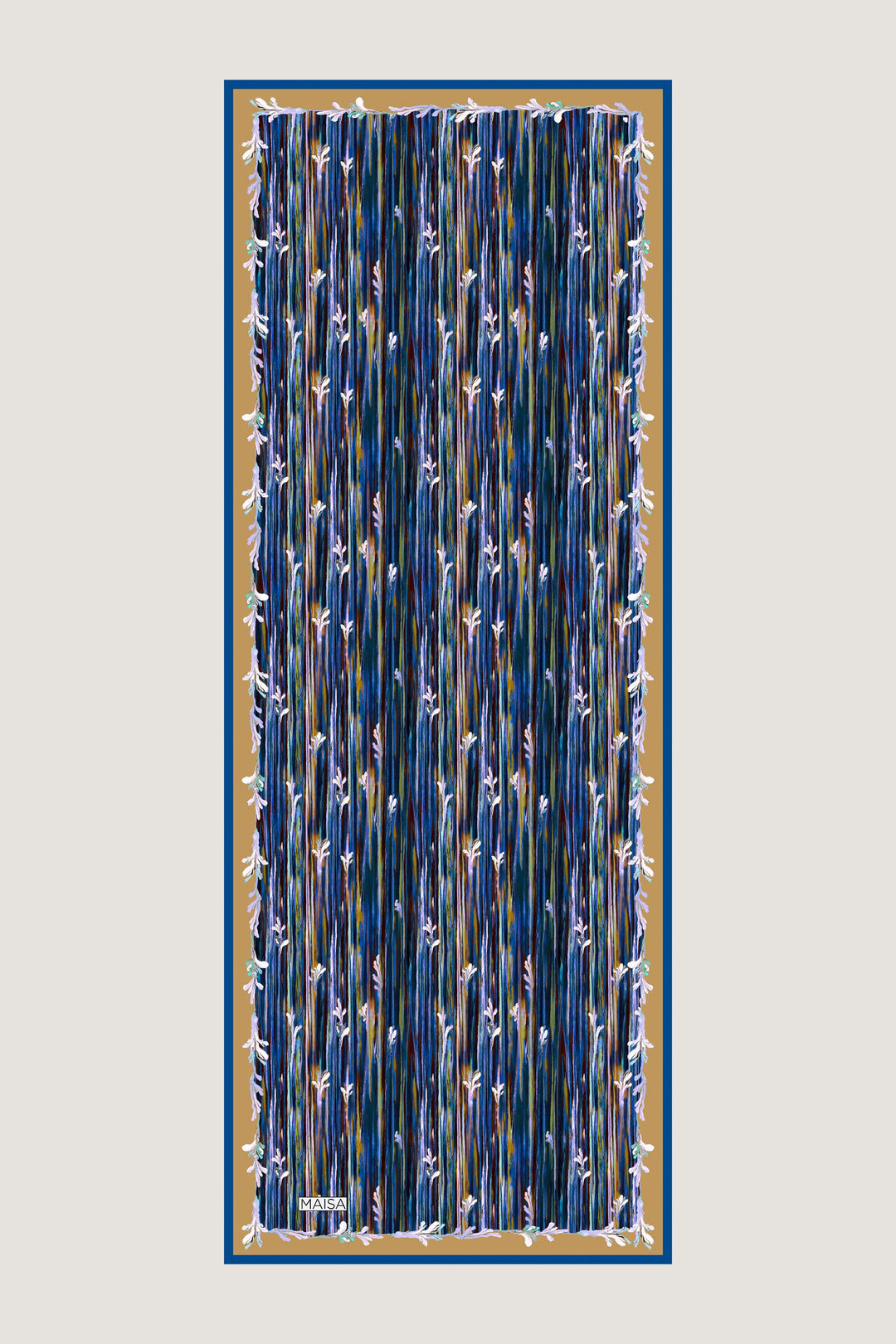 Maisa SUZEN FLOŞ VİSKON ŞAL 70*190 CM - CAMEL
