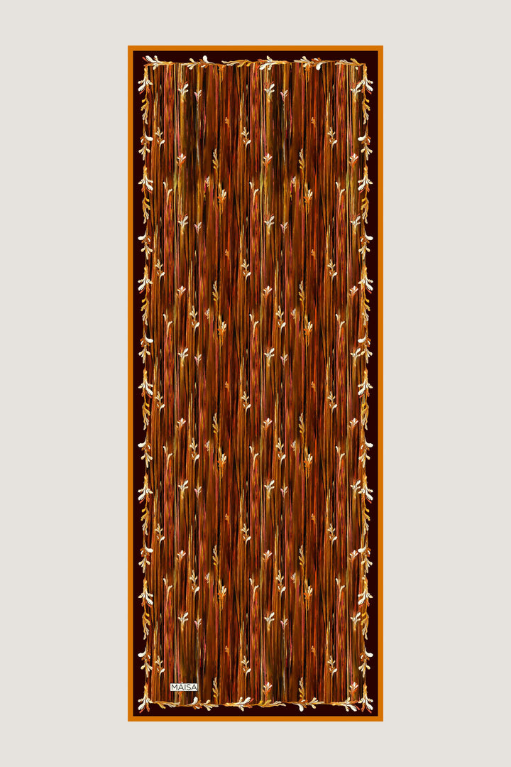 Maisa SUZEN FLOŞ VİSKON ŞAL 70*190 CM - TABA