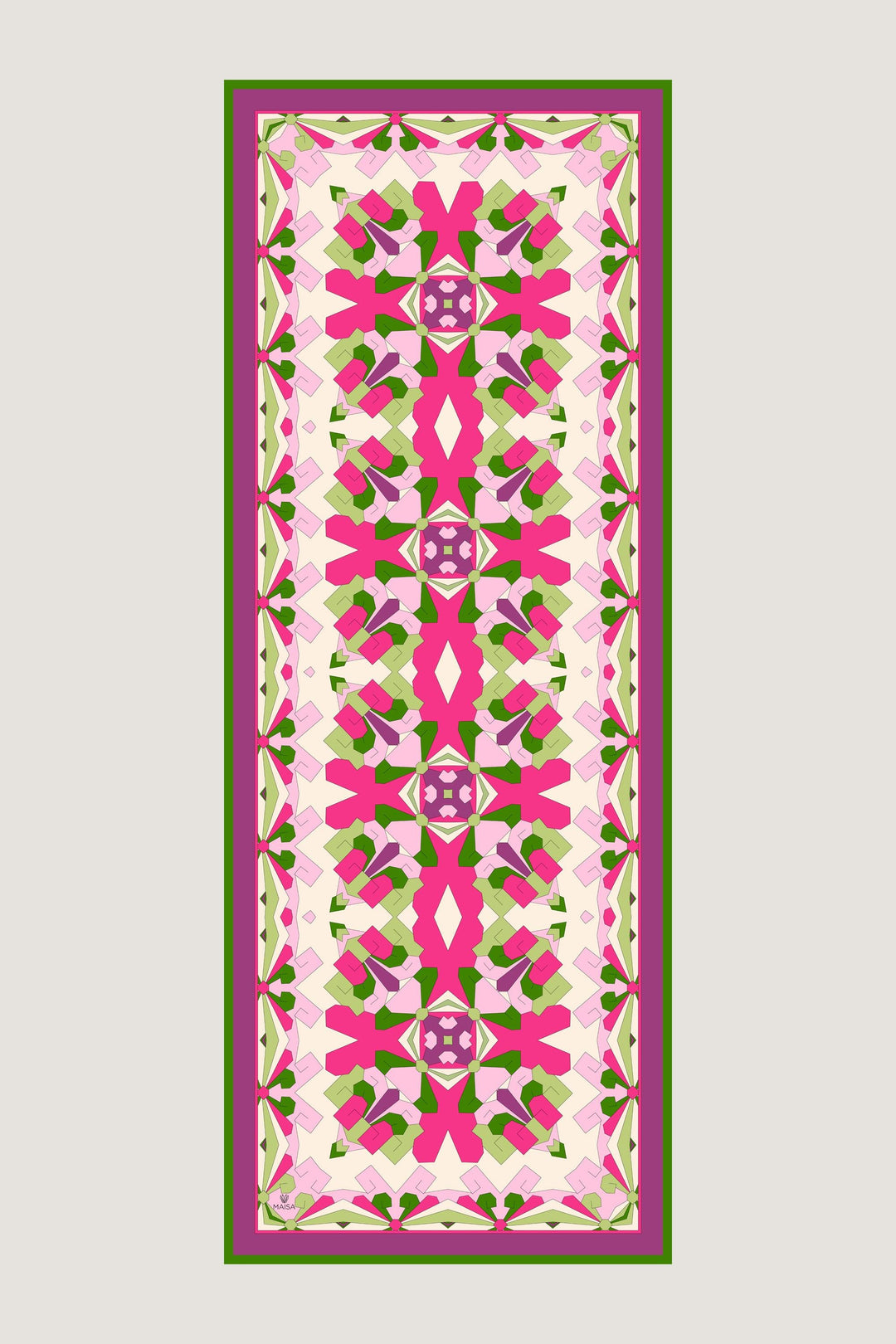 Maisa TARA PAMUK İPEK ŞAL 70*190 CM - PEMBE