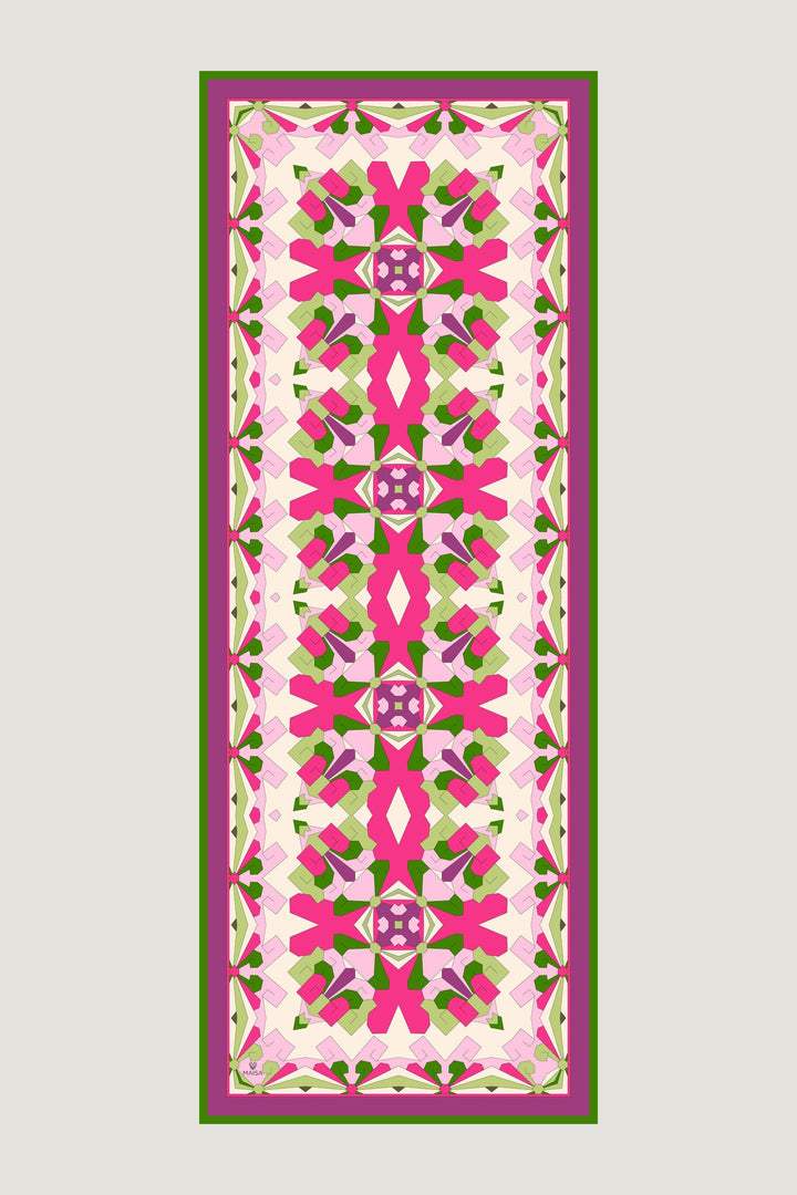 Maisa TARA PAMUK İPEK ŞAL 70*190 CM - PEMBE