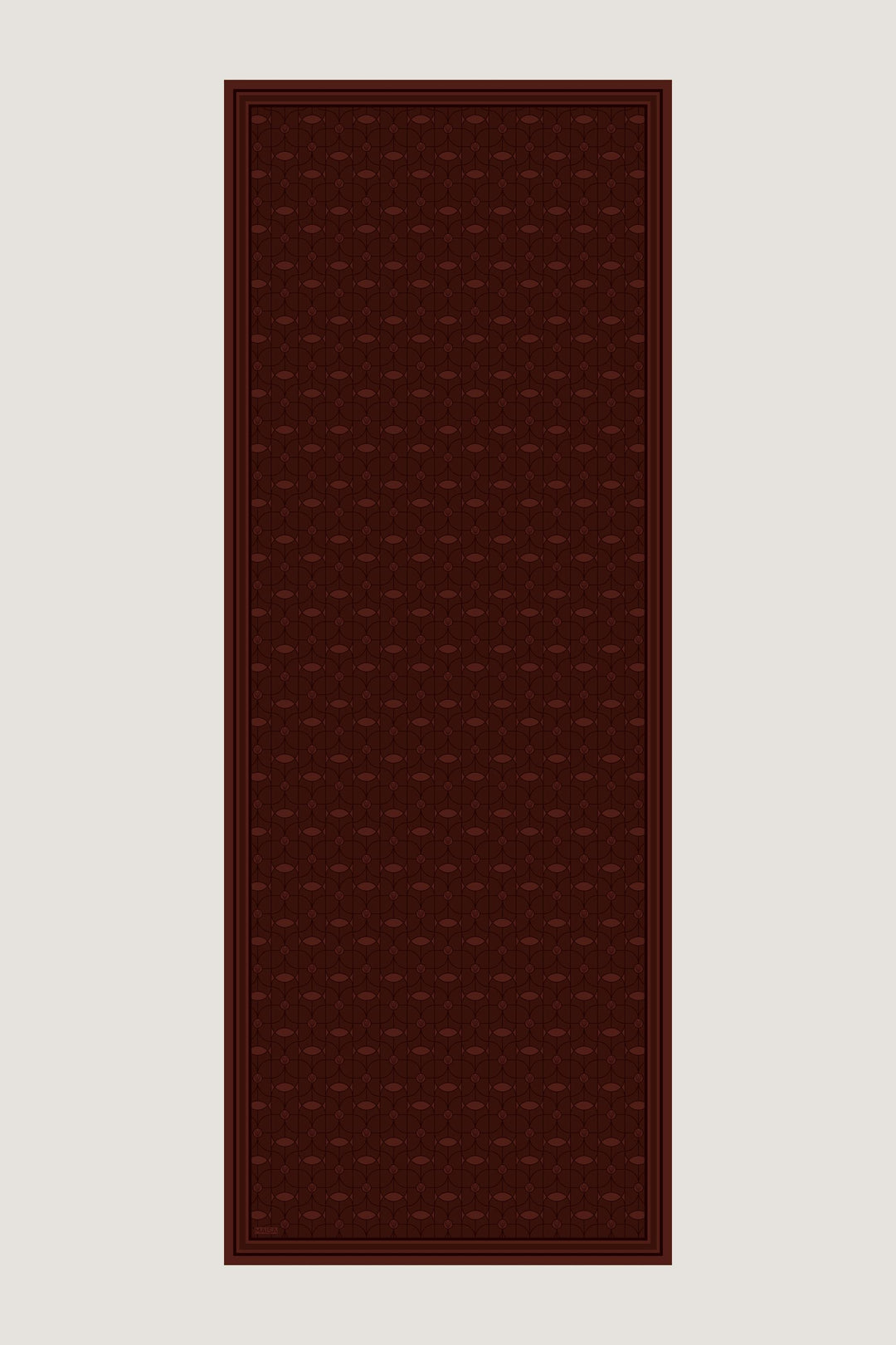 Maisa ZERRE KREP İPEK ŞAL 70*190 CM - KAHVERENGİ