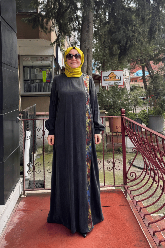 Almarwah Elbise Siyah 303807