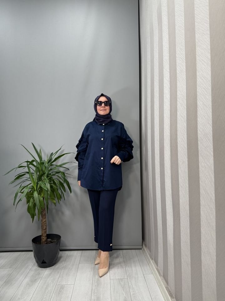 Ghisa Tunik Lacivert 25YGSTNK4986
