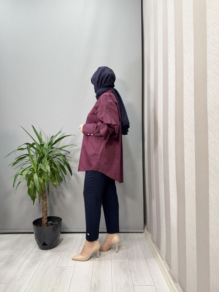 Ghisa Tunik Mürdüm 25YGSTNK4986