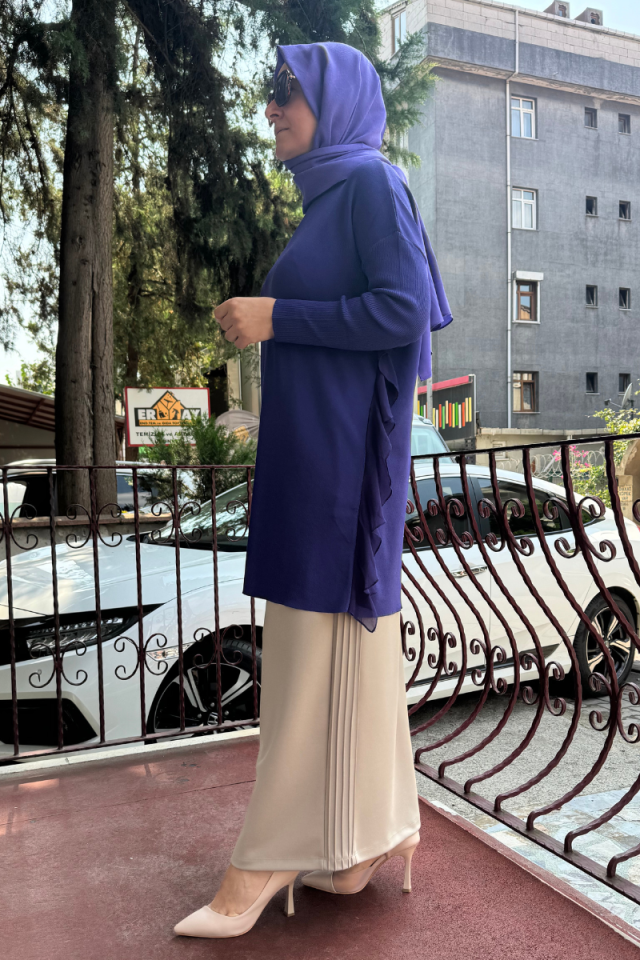تونيك تريكو Ghisa أرجواني 5KOBTNK4689