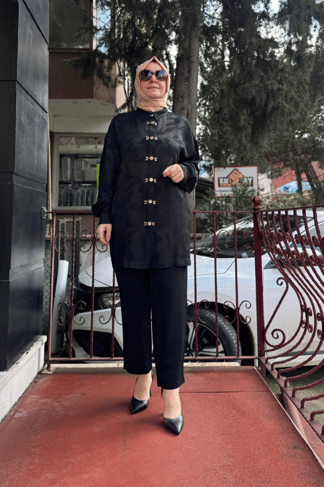 Ghisa Takım Siyah 25YGSTKM4817