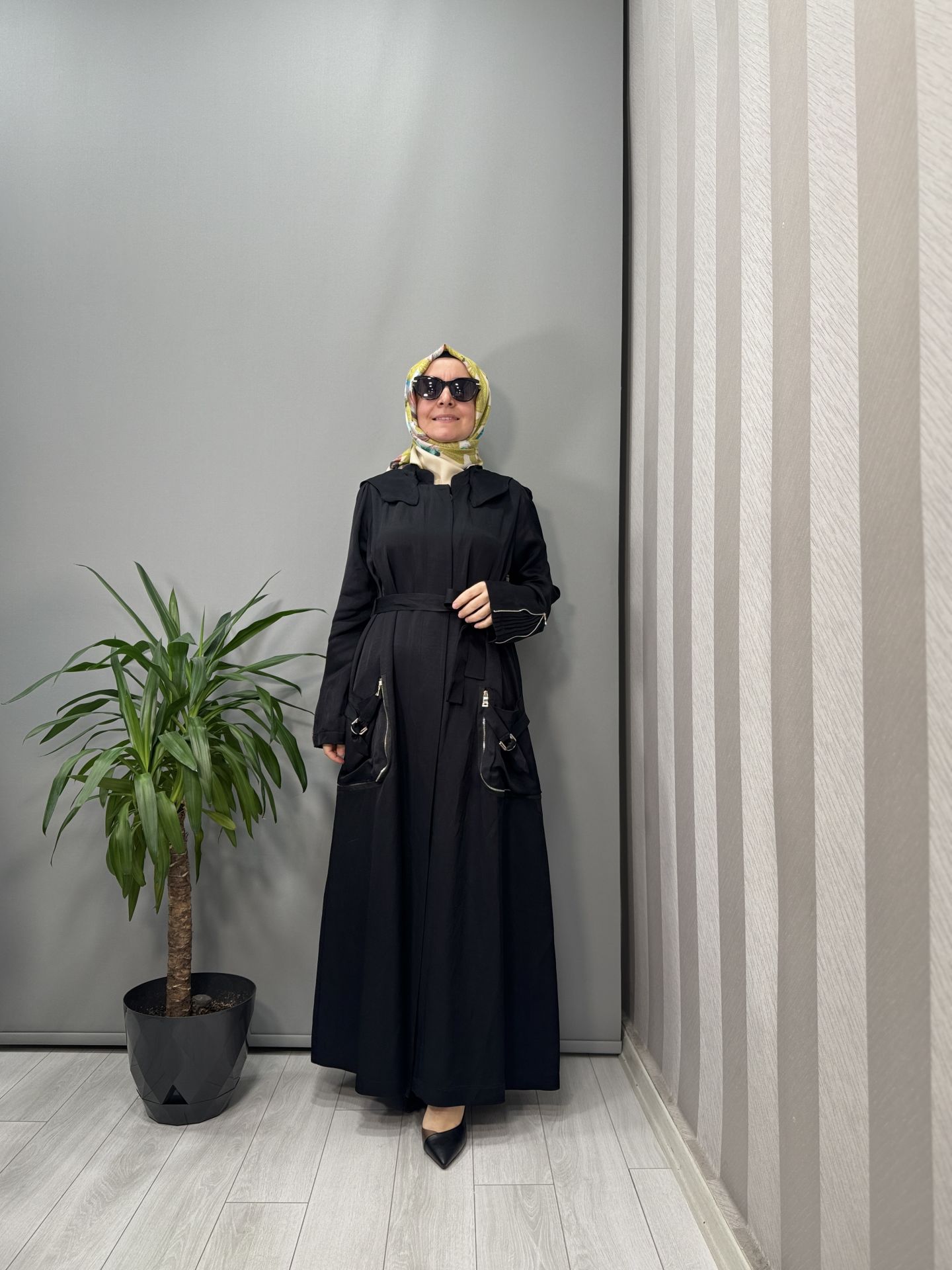 Misswhence Chanel Keten Pardesü Siyah 37523
