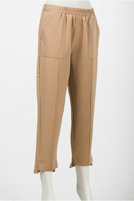 Invee Carrot Trousers-Mink 6315