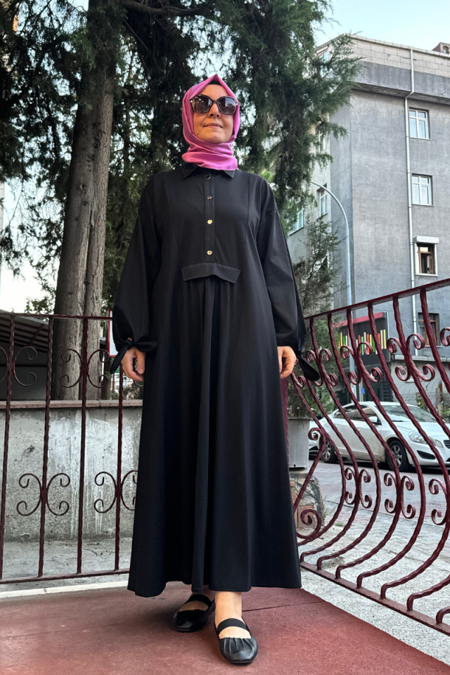Ghisa Dress Black 5KGSELB4685