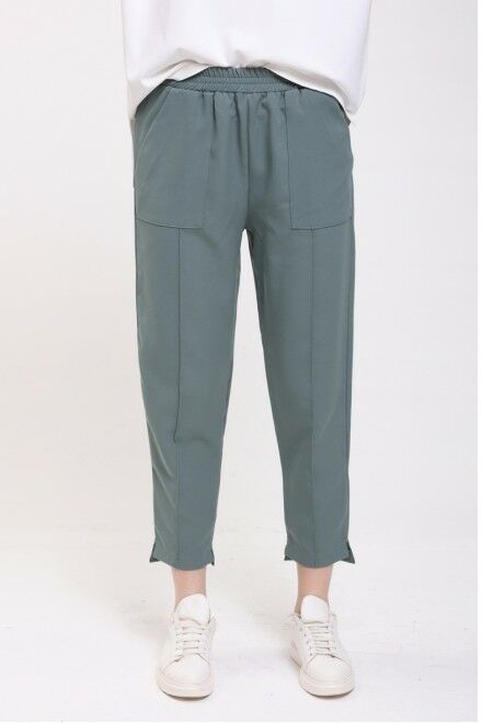 Invee Carrot Trousers-Mold Green 6315