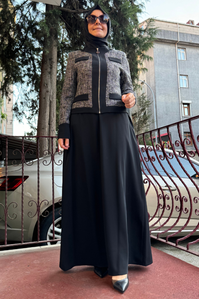 Almarwah Ceket Siyah 404895