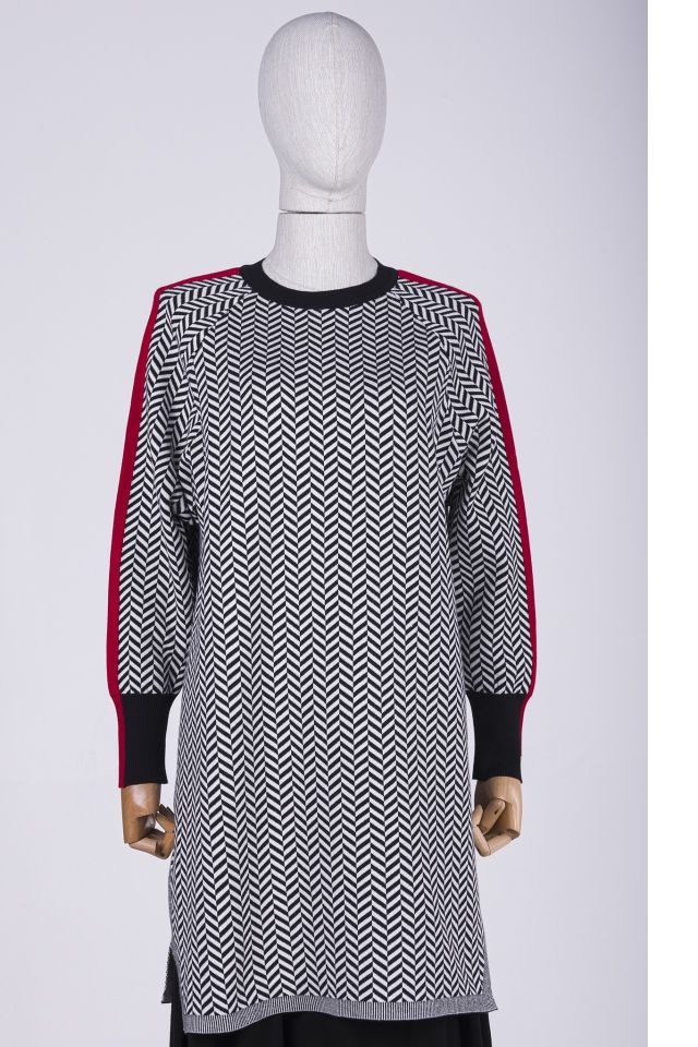 Invee Zigzag Sweater 6867