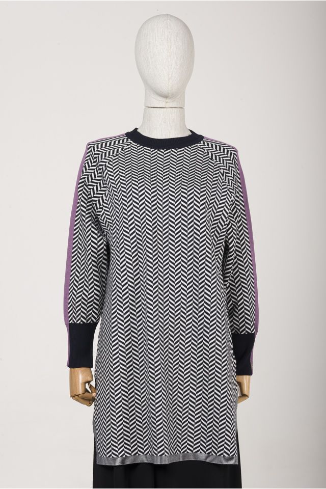 Invee Zigzag Sweater 6867