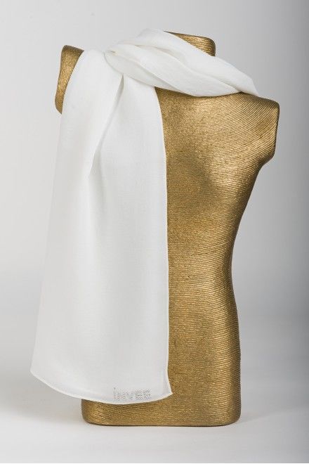 Invee 1246 Ecru Jazz Shawl
