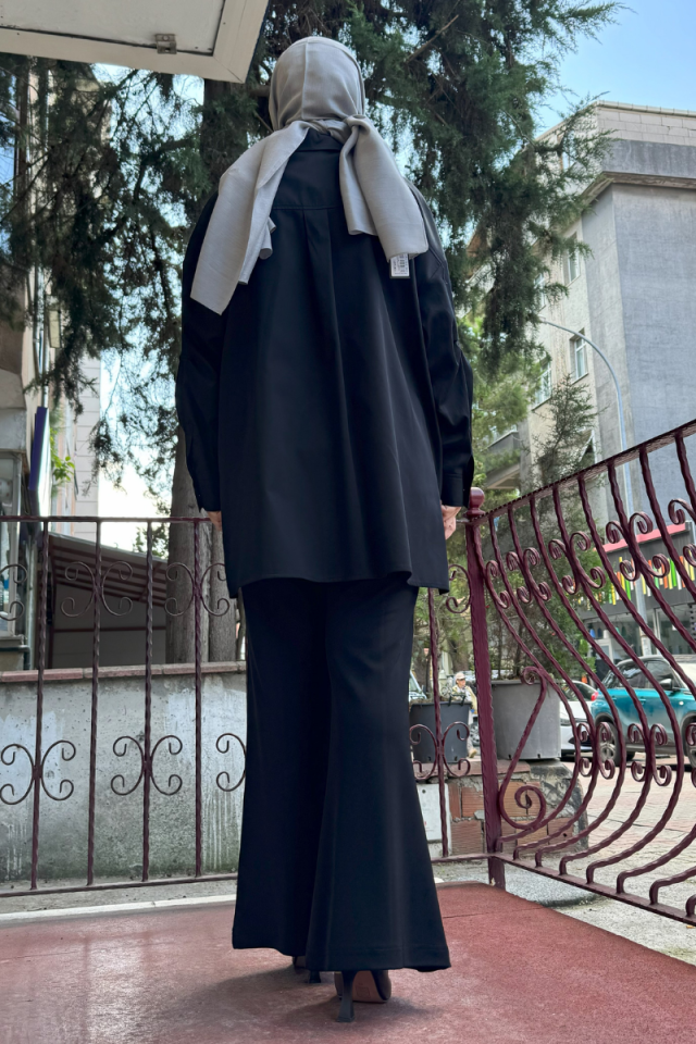 Ghisa Gömlek Tunik Siyah 5KGSTNK4703