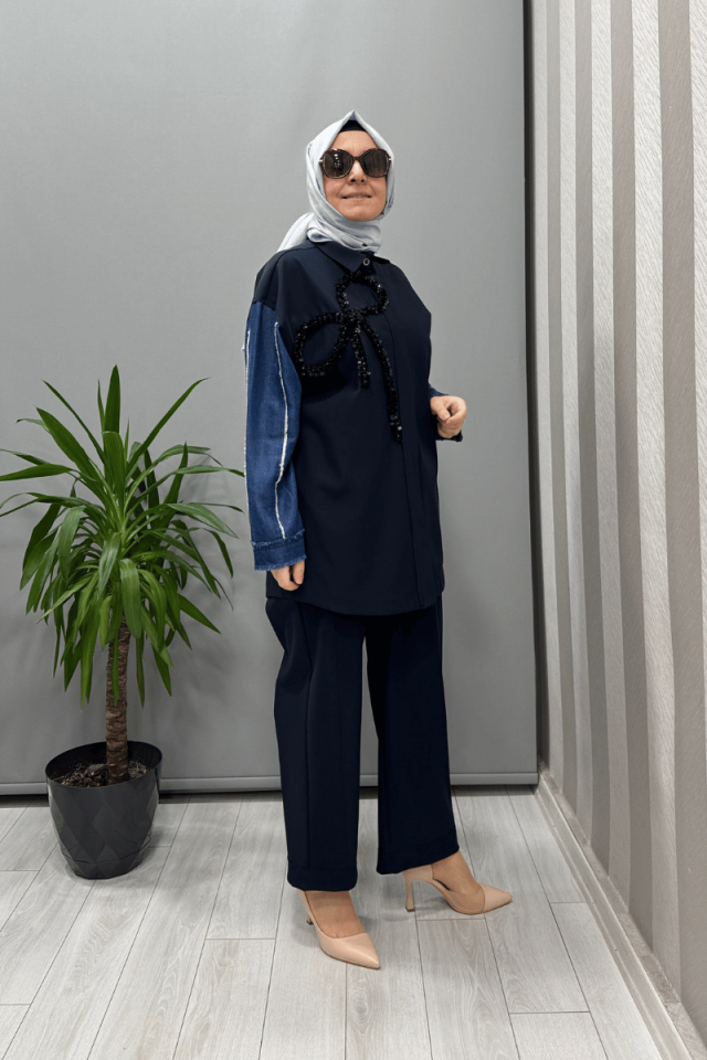 Ghisa Takım Lacivert 25YGSTKM4943