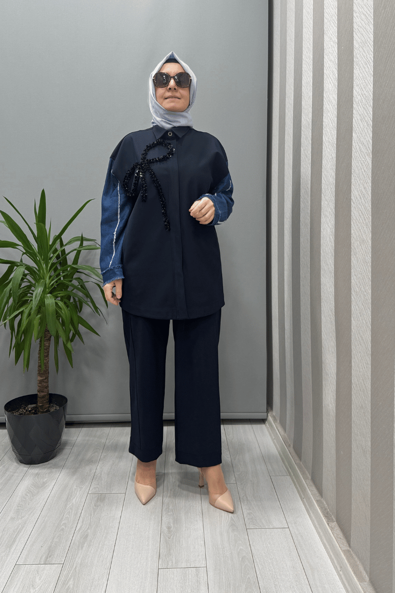 Ghisa Takım Lacivert 25YGSTKM4943