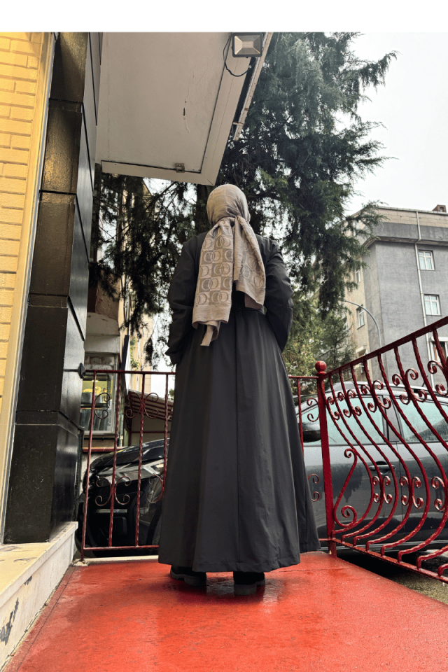 Misswhence Çıtçıtlı Pardesü Siyah 36525