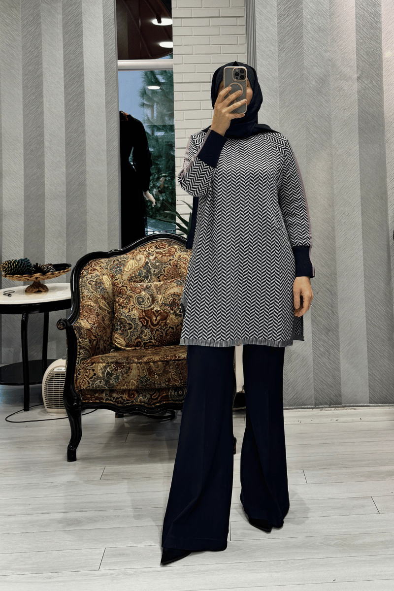 Misswhence Likralı Kot Pantolon Lacivert 36100