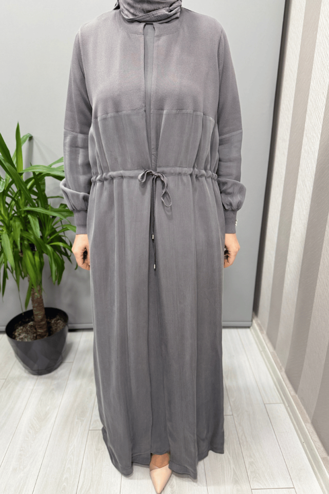 Miss Dalida Beli Bağcıklı Kap Antrasit T25Y-8002