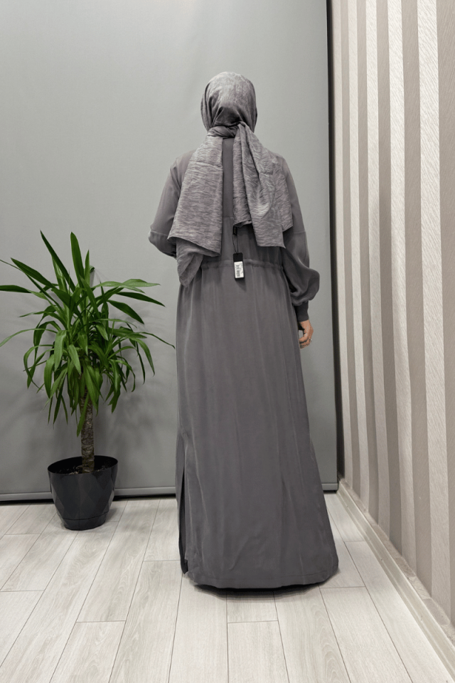 Miss Dalida Beli Bağcıklı Kap Antrasit T25Y-8002