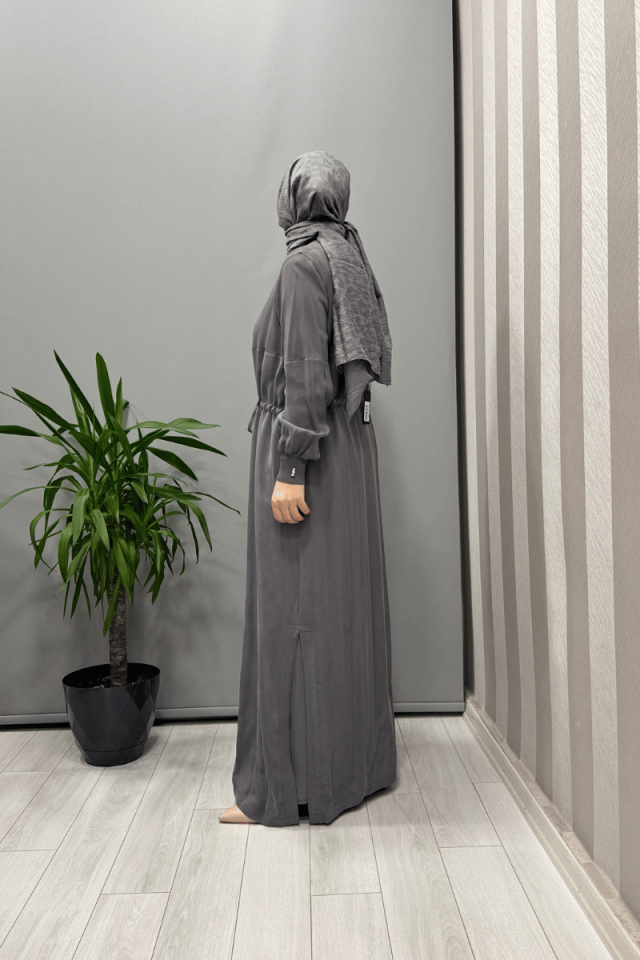 Miss Dalida Beli Bağcıklı Kap Antrasit T25Y-8002