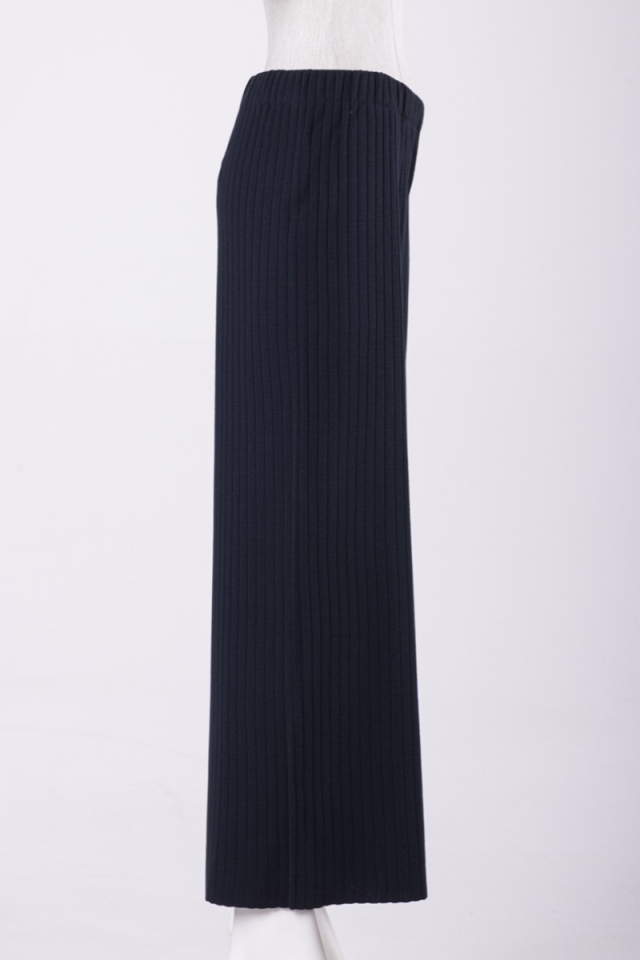 Invee Knitted Trousers-Navy Blue 6410