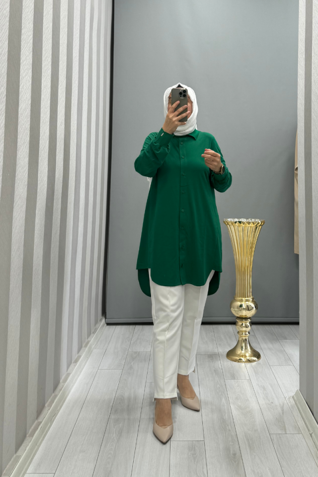 İnvee Modal Combed Cotton Shirt Benetton 6926