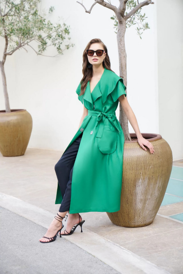 MissWhence Chanel Linen Vest 33703