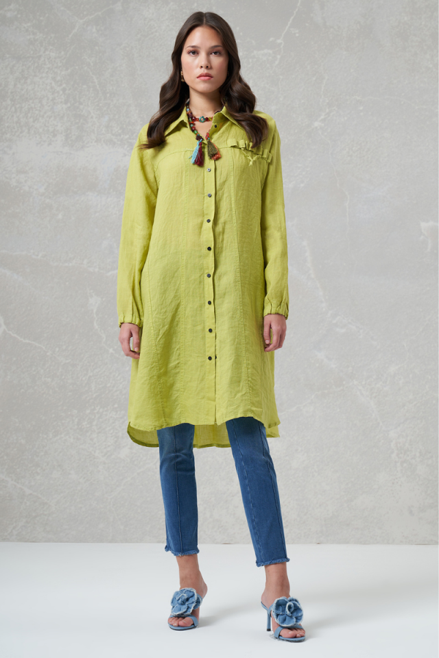 Misswhence Linen Shirt 35308