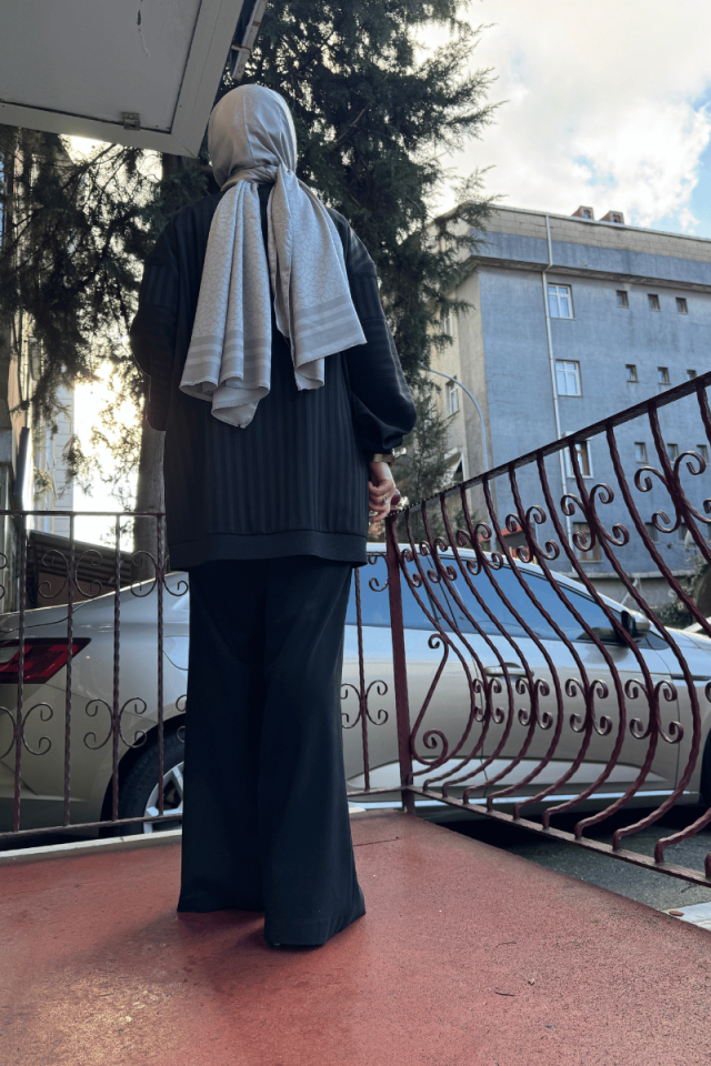 Ghisa Taş Detaylı Ceket Siyah 5KGSCKT3861