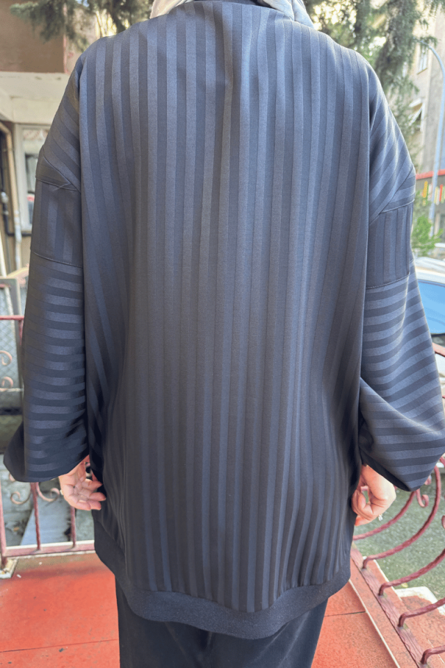 Ghisa Taş Detaylı Ceket Siyah 5KGSCKT3861