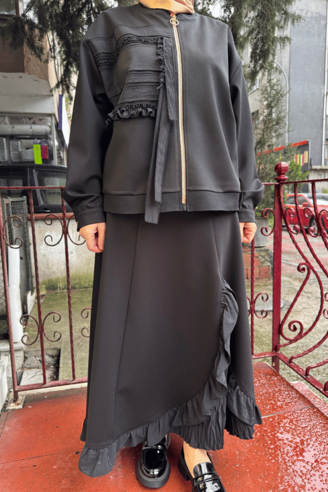 Ghisa Takım Siyah 25YGSTKM3024