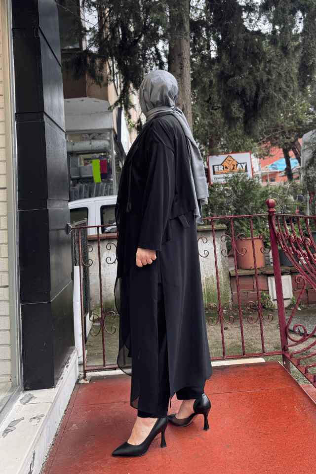 Ghisa 3'lü Takım Siyah 25YGSTKM2669