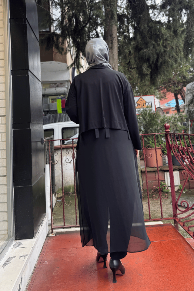 Ghisa 3'lü Takım Siyah 25YGSTKM2669