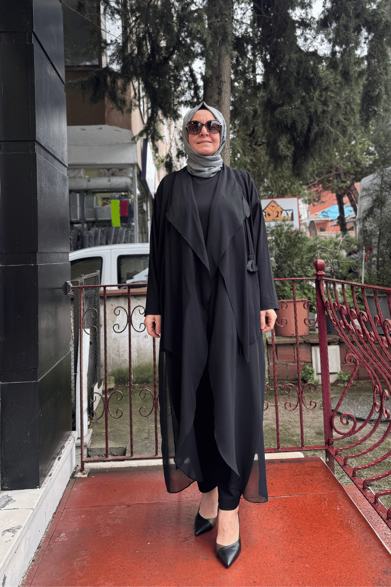 Ghisa 3'lü Takım Siyah 25YGSTKM2669