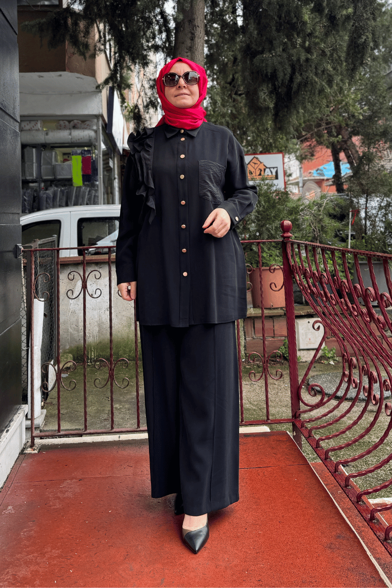 Ghisa Takım Siyah 25YGSTKM4719