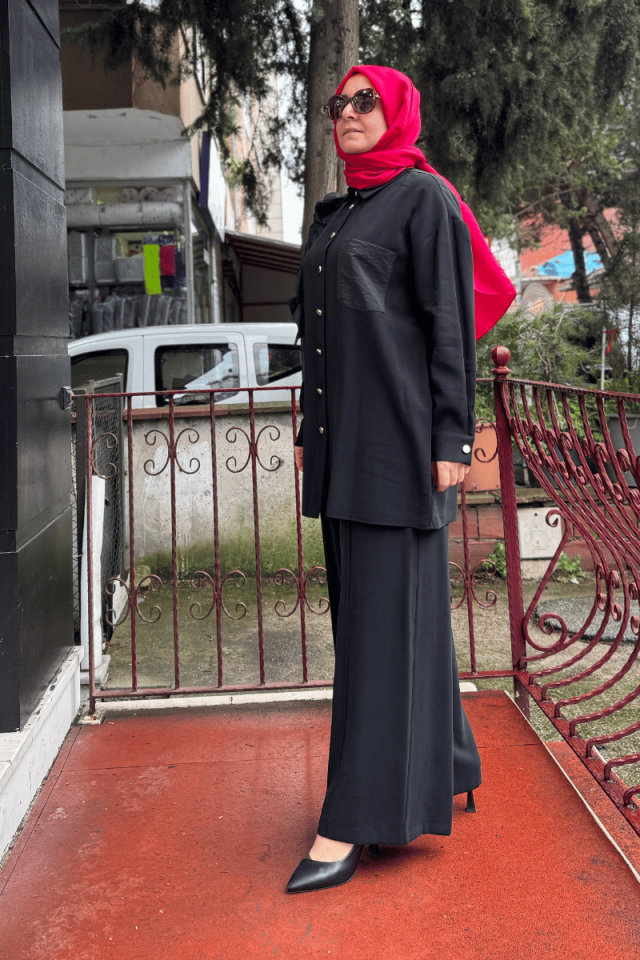 Ghisa Takım Siyah 25YGSTKM4719