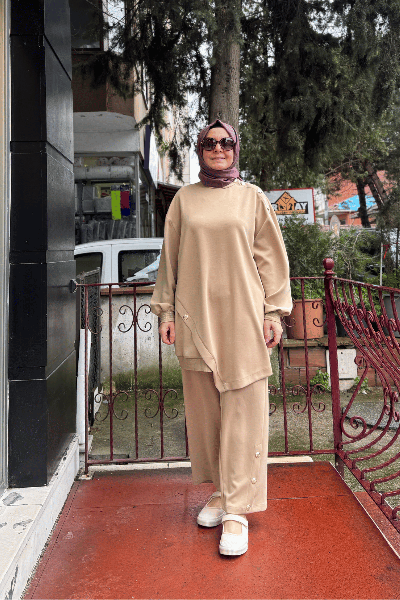 Ghisa Takım Bej 25YGSTKM4851