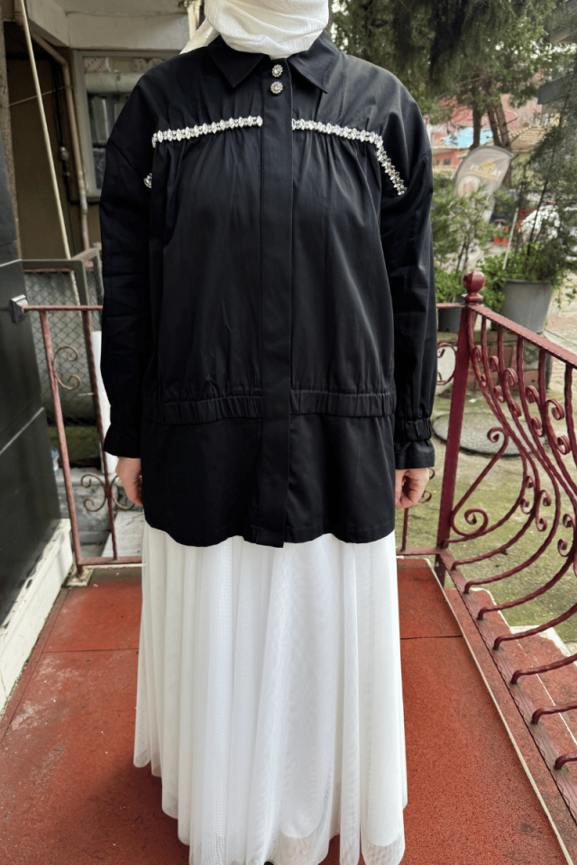 Ghisa Tunik Siyah 25YGSTNK4864