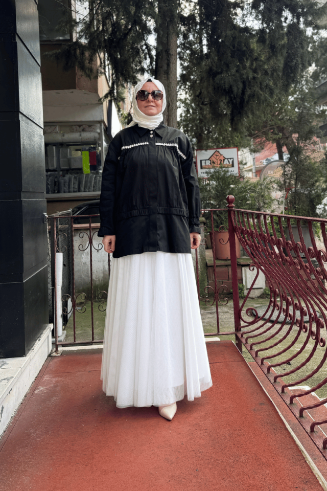 Ghisa Tunik Siyah 25YGSTNK4864