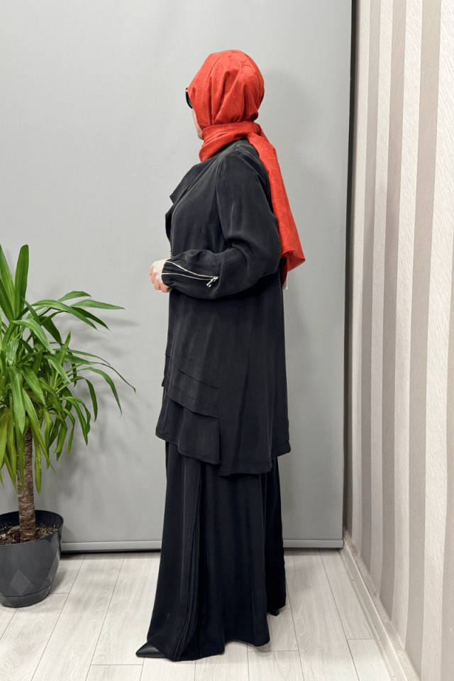 Misswhence İpek Üçlü Takım Siyah 37205