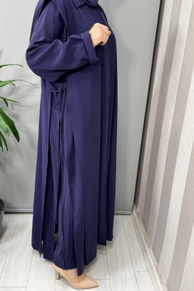 QOOQ Azure Gömlek Lacivert 25SS218