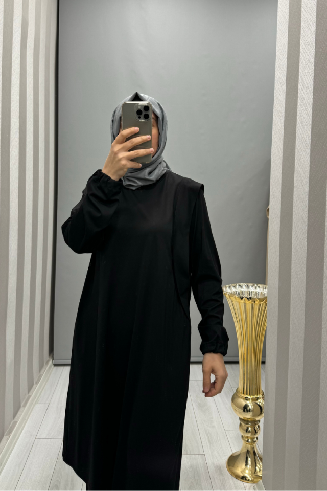 Misswhence Shoulder Detailed Bamboo Basic Tunic 35025