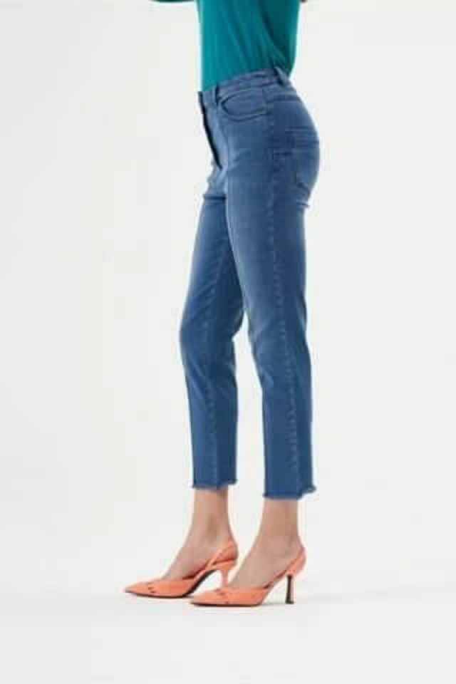 Misswhence Likralı Kot Pantolon Mavi 33104