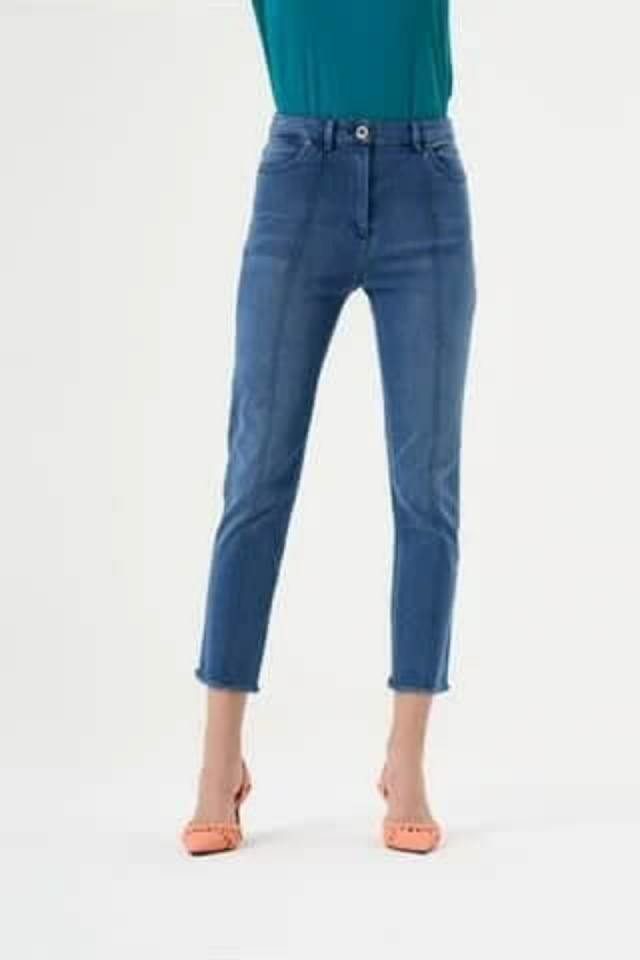 Misswhence Likralı Kot Pantolon Mavi 33104