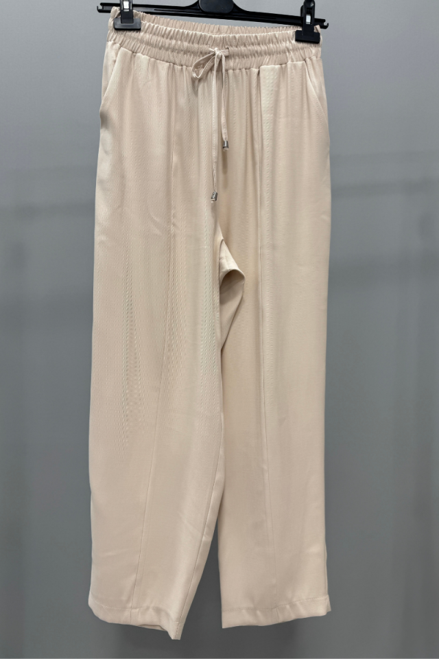 Sentez Asya Havuç Paça Pantolon Bej 5563