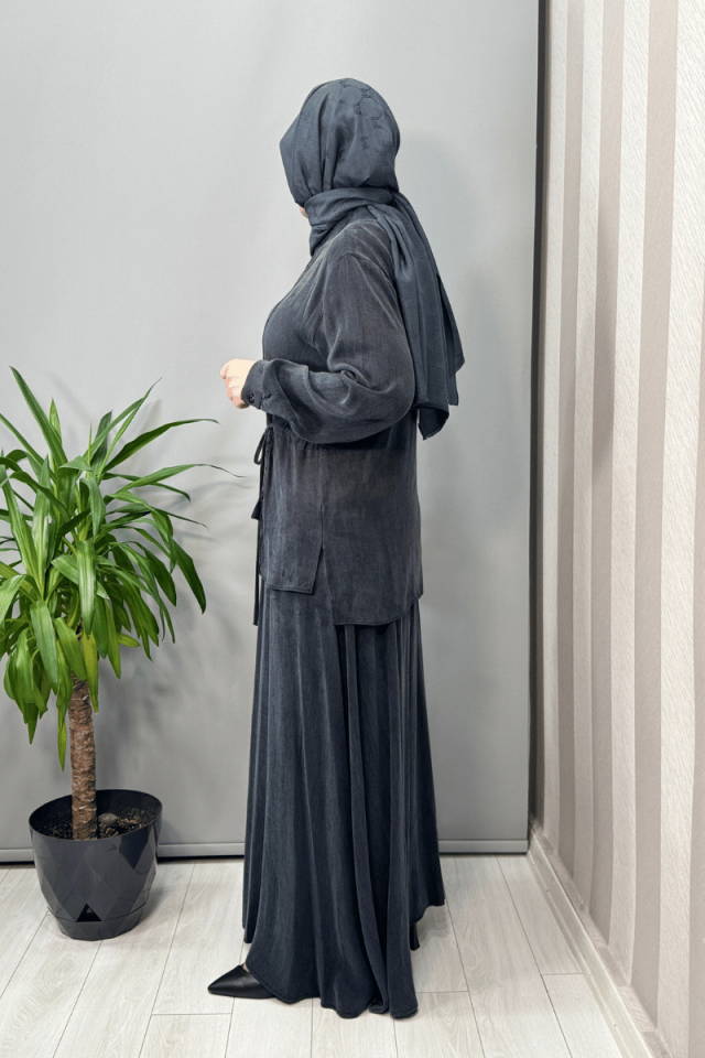 Almarwah İpek Takım Siyah 202758